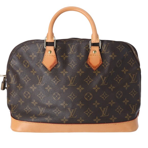 Louis Vuitton Alma Monogram Handbag M51130 Brown Canvas - Picture 4 of 9